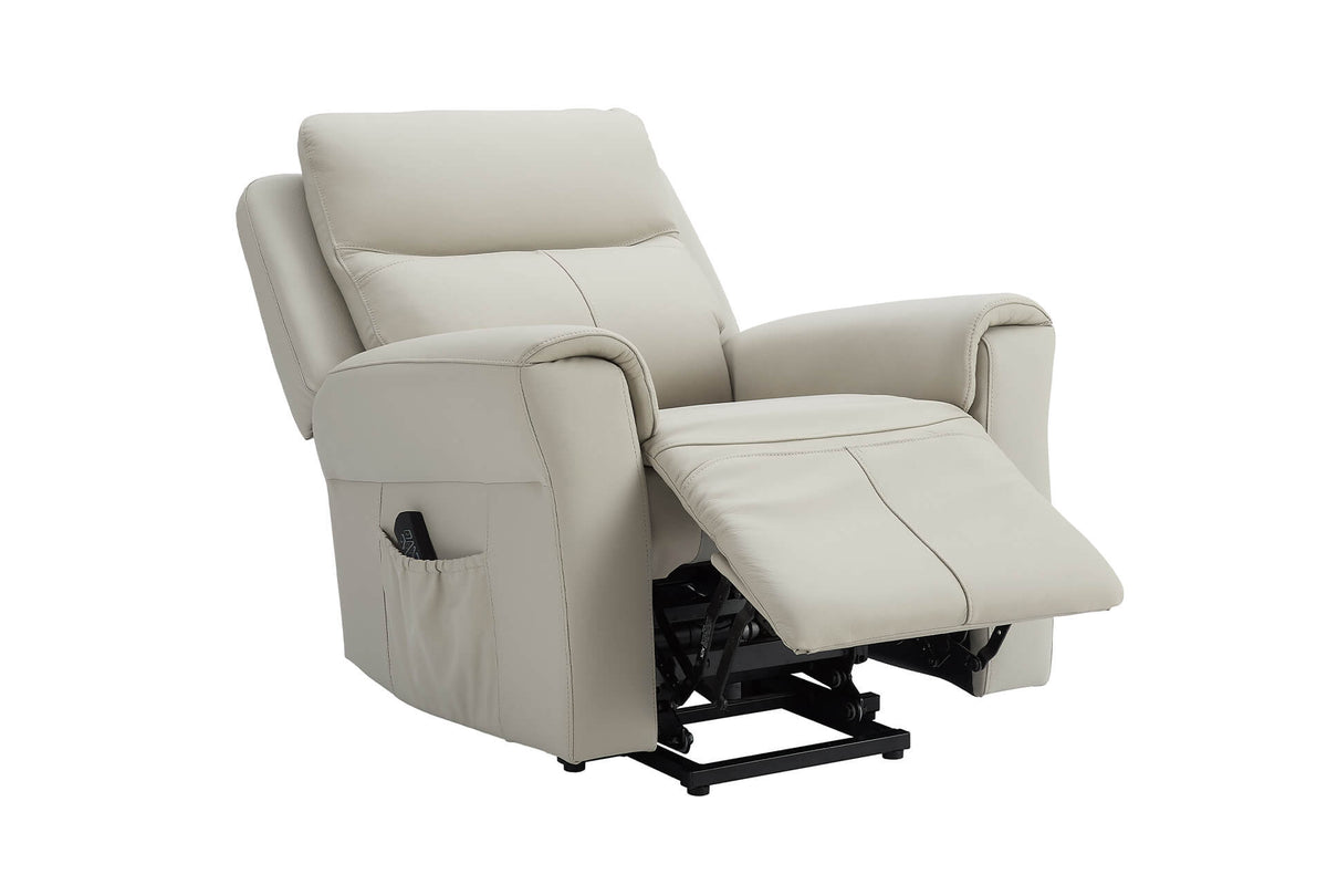 Russo Leather Dual Motor Lift and Rise Recliner Chair