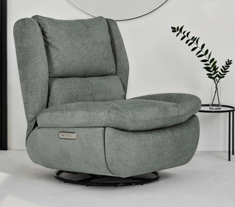 Freddy Electric Reclining Swivel Glider Chair | VIDA Living