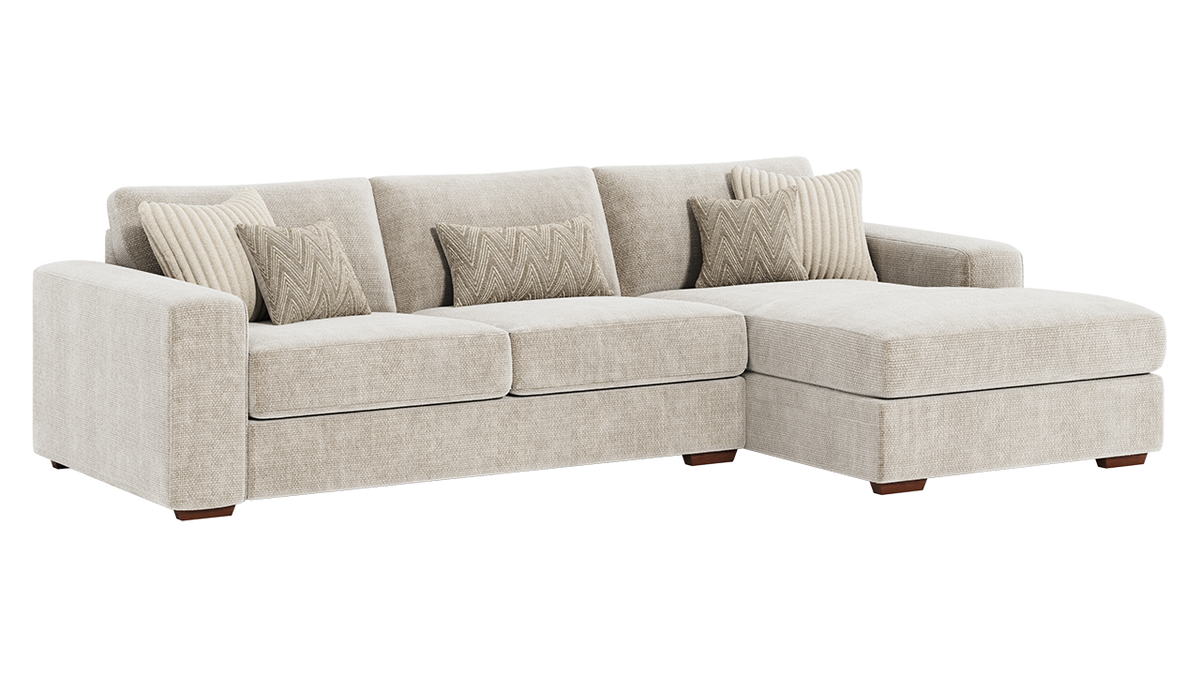 Henley Modular Chenille Sofa & U-Shape Corner Collection