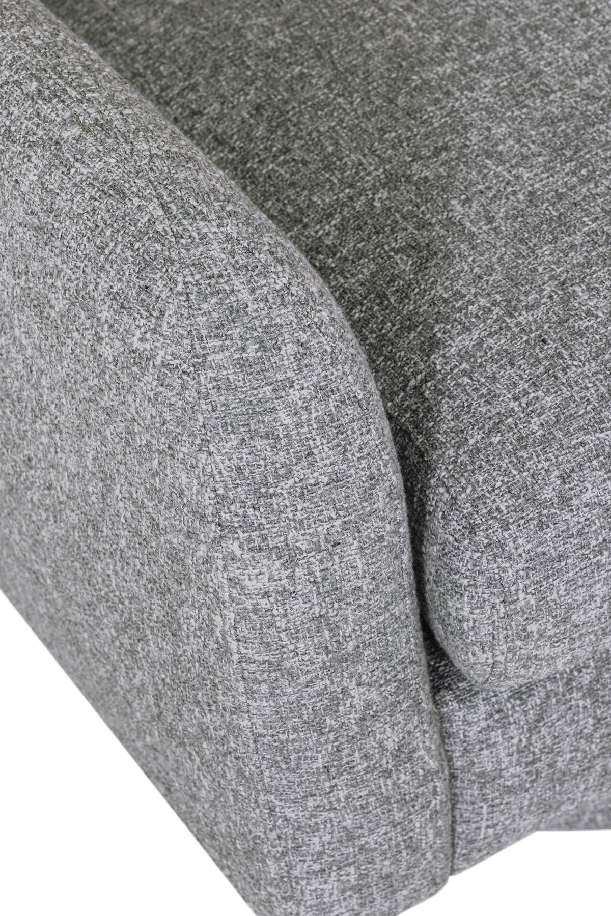 Spencer Grey Fabric Swivel Accent Chair with Pocket Sprung Seat