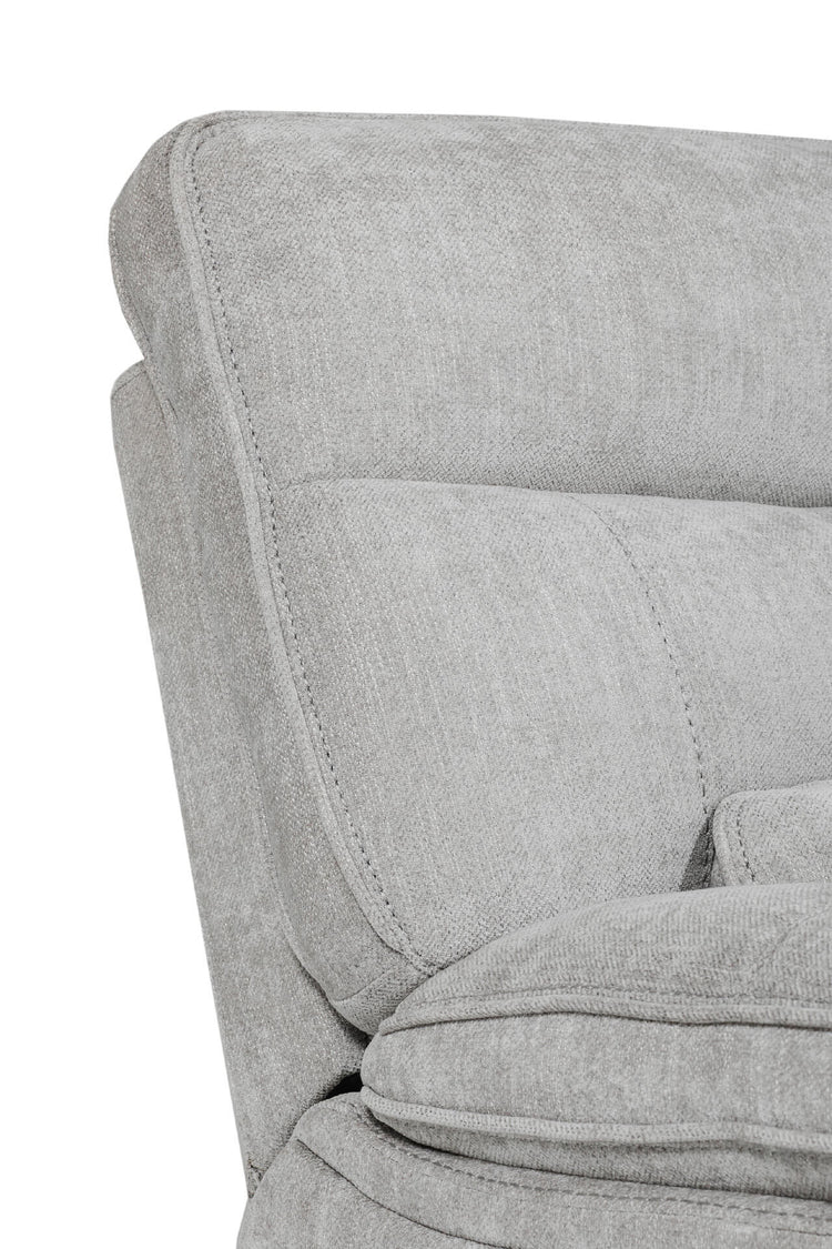 Eloise Grey Fabric Manual Recliner Sofa Collection | VIDA Living