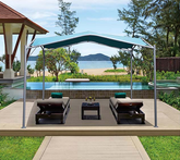 3.5 x 3.5m Gazebo with Blue Canopy | Gaze0249