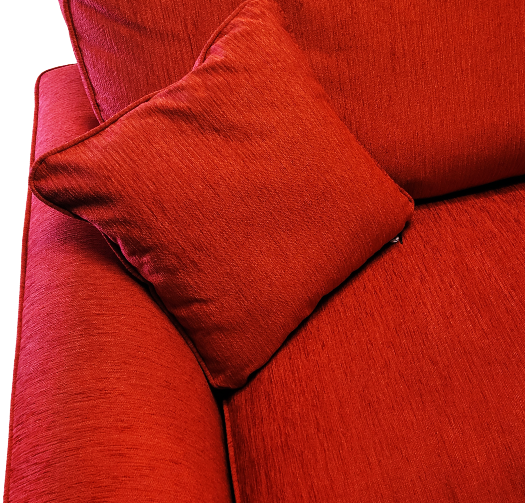 Fantasy Red Fabric 3 + 2 Seater Sofas | EXFAR