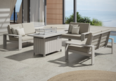 Venus 5 Seater Sofa Set with Firepit Table | Venu0417_0526