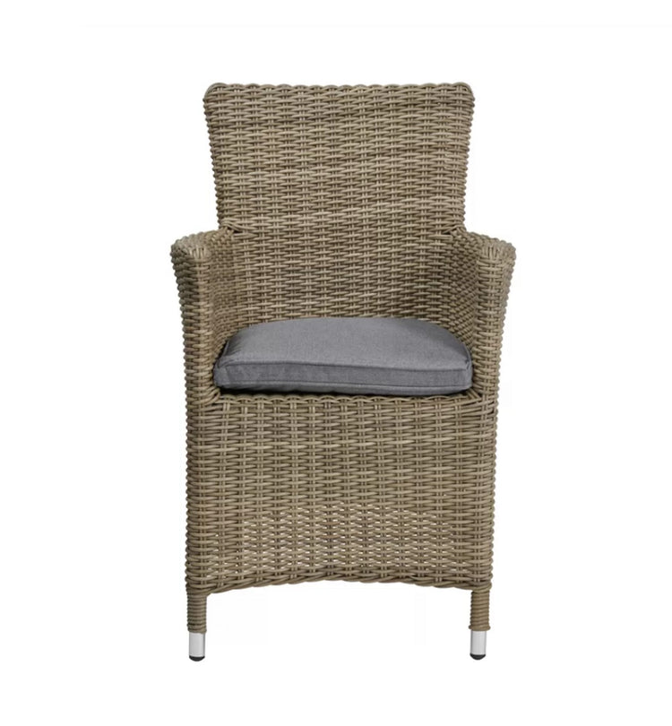Royalcraft Rattan Wentworth 4 Seater Dining Set | WEN110CAR-WS