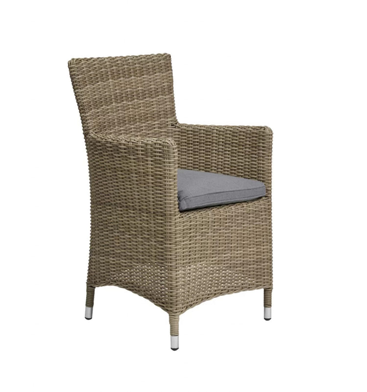 Royalcraft Rattan Wentworth 4 Seater Dining Set | WEN110CAR-WS