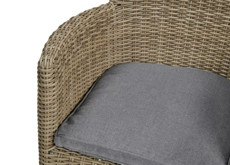 Royalcraft Rattan Wentworth 4 Seater Dining Set | WEN110CAR-WS
