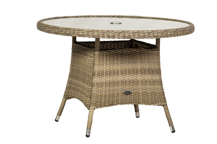 Royalcraft Rattan Wentworth 4 Seater Dining Set | WEN110CAR-WS