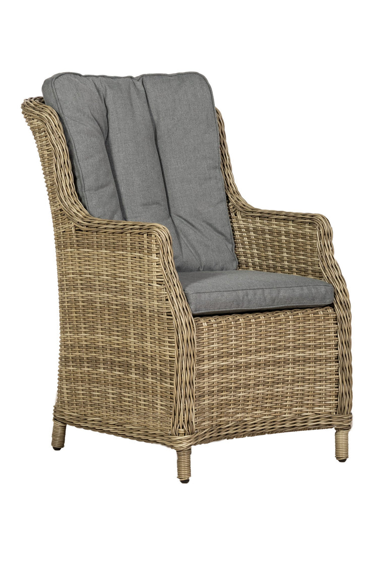 Royalcraft Rattan Wentworth 6 Seater Round Dining Set (WEN140COM-WS)