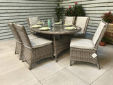 Signature Weave - Rattan Oval Dining Table with 8 Chairs Set | Alexandra | Alex0207_0176