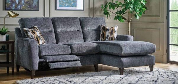 Alice Fabric Sofa & Chaise Collection, Static or Electric Recliner | Buoyant Upholstery