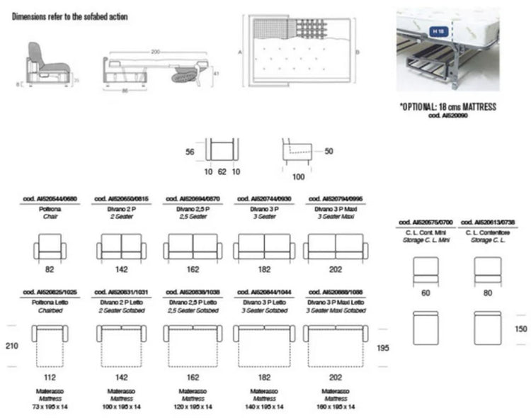 Aimee Leather Sofa Collection | Newtrend Concepts Italia