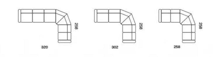 Andrea Leather Sofa Collection | Newtrend Concepts Italia