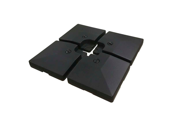 Set of 4 Fillable Plastic Bases for 3m Roma, Banana & Cantilever Parasols | Signature Weave