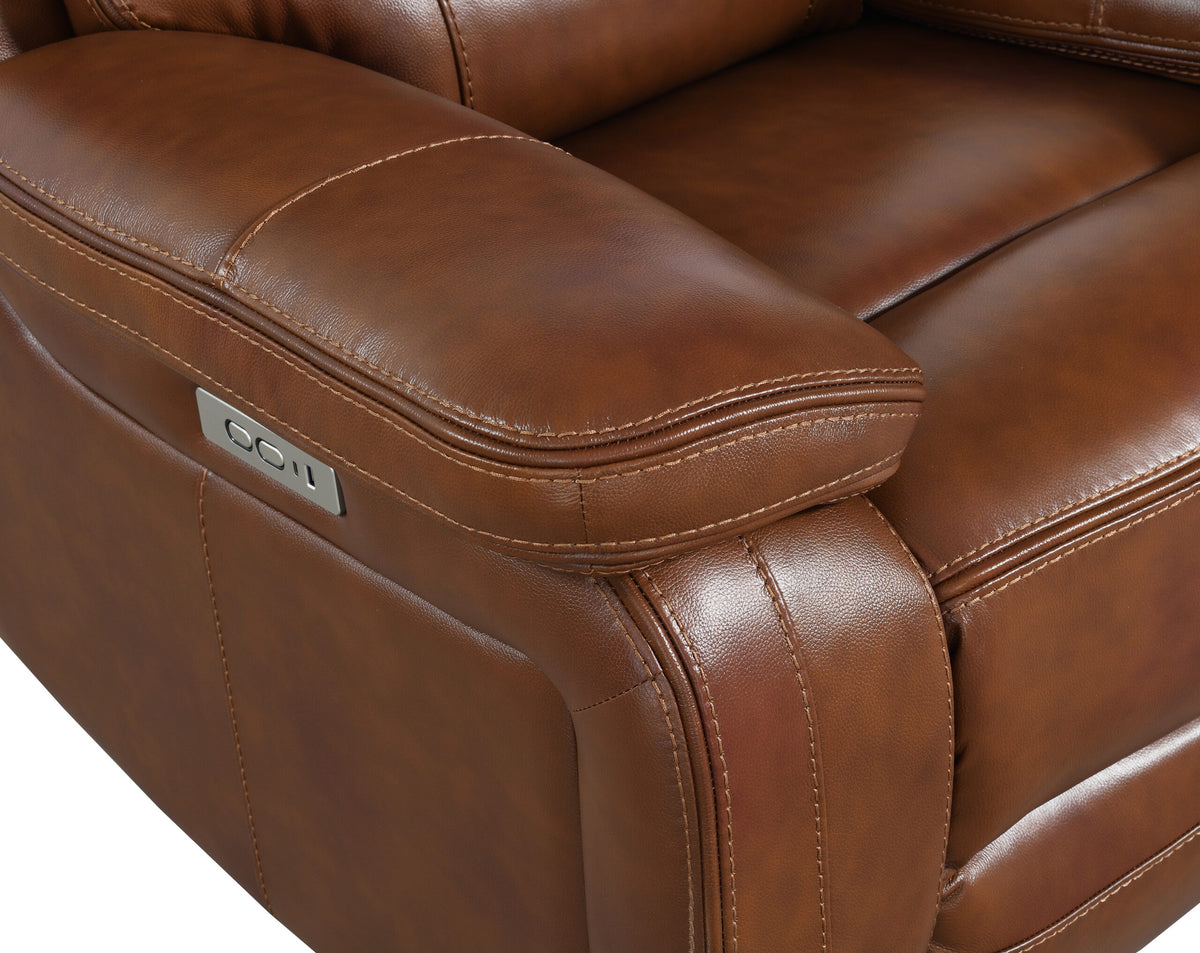 Belgravia Leather Electric Recliner Sofa Collection with USB