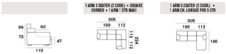 Bolero Leather Sofa Collection | Newtrend Concepts Italia