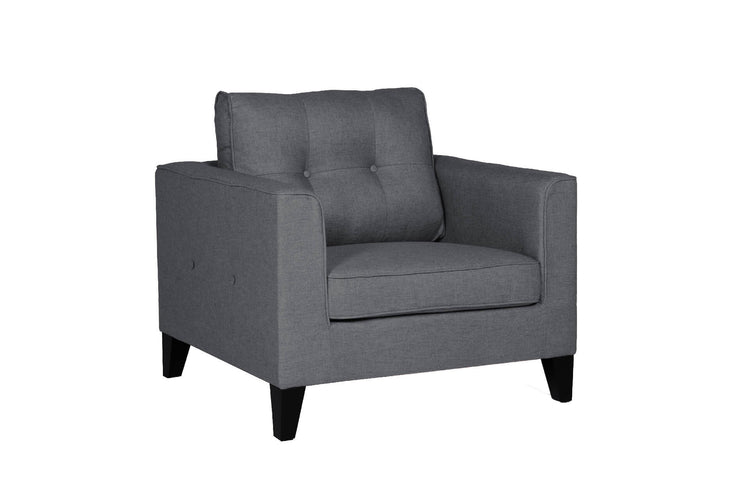 Astrid Grey Fabric Static Sofa Collection