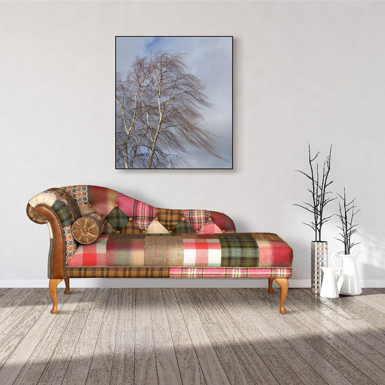 Chester LHF Patchwork Chaise | Vintage