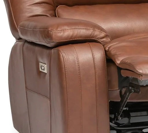 Aldebaran Italian Leather Recliner Sofa Collection with Twin Motor Lift Chair