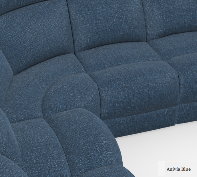 Winchester Fabric Modular Corner Sofa, Static, Manual or Electric Recliner