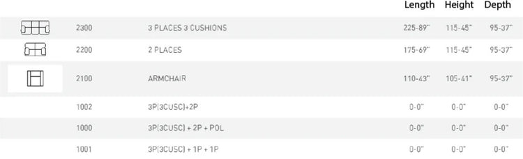 Doris Leather Sofa Collection | Newtrend Concepts Italia