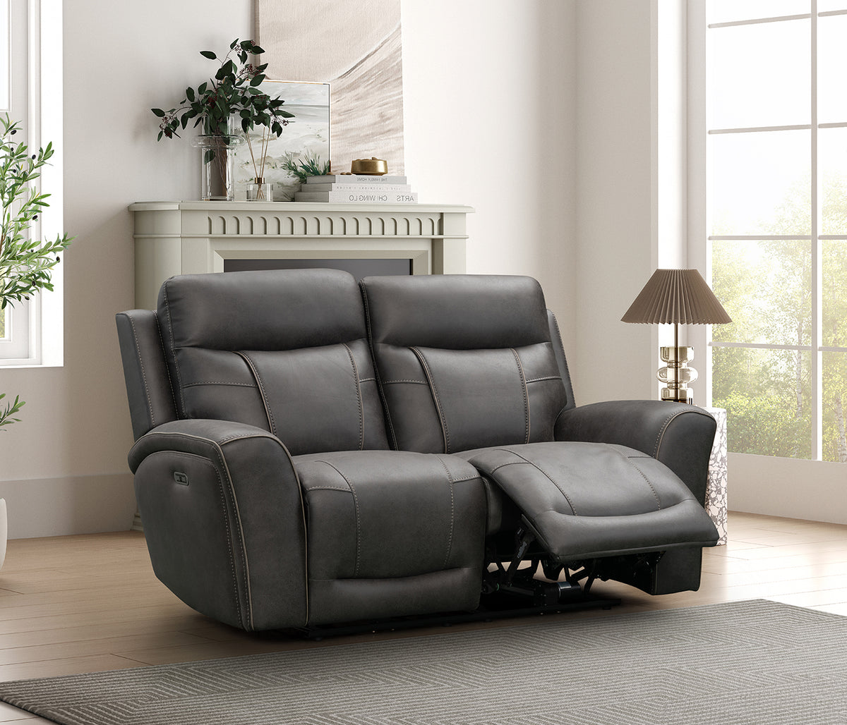 Nico Fabric Electric Recliner Sofa Collection with USB-C