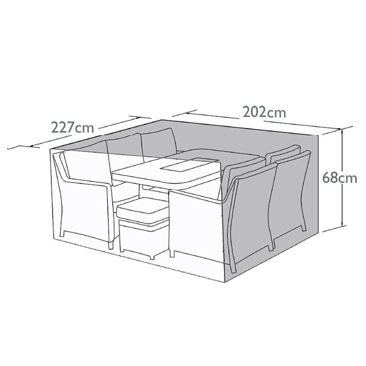 Homeflair -Large 3 Seat Sofa Set