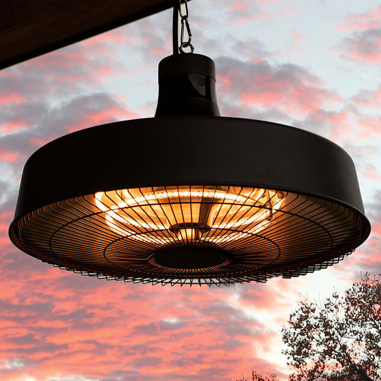 Homeflair -2100W Aurora Pendant Overhang Electric Patio Heater