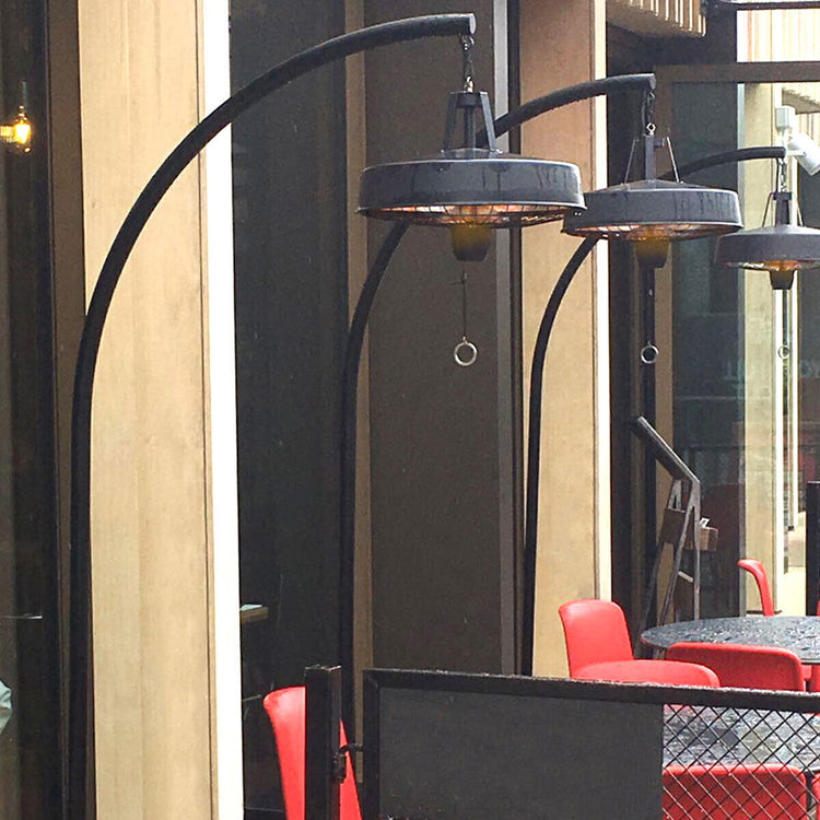 Homeflair -2100W Aurora Pendant Overhang Electric Patio Heater