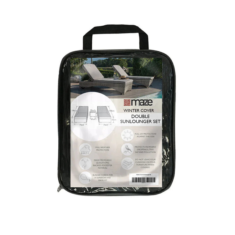 Homeflair -Double Sunlounger Set