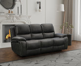 Isobella Fabric Manual Recliner Sofa Collection | Exclusive