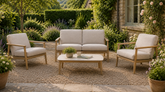 Hardacre Outdoor 4 Seater Sofa Set with Coffee Table | Hard0603