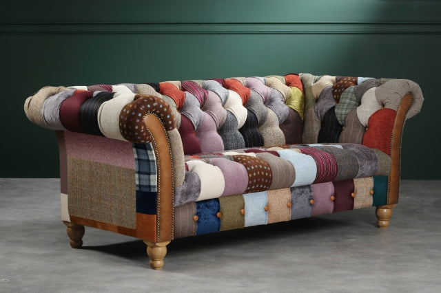 Harlequin Patchwork 2 Seater Sofa | Vintage