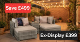 Ex-Display Harper Brown Modular Rattan Set | EXHARP