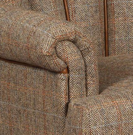 Lily Petite Fabric Accent Chair | Vintage