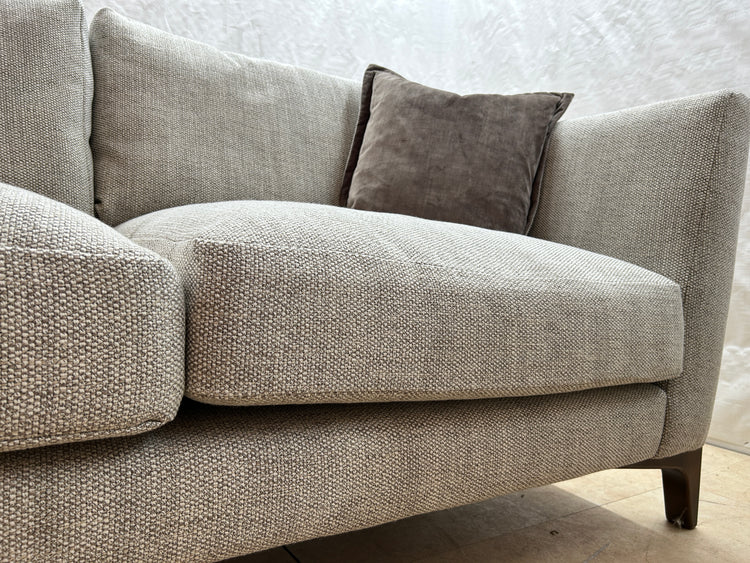 Ren Ex-Display Fabric 3 Seater Sofa + Chair
