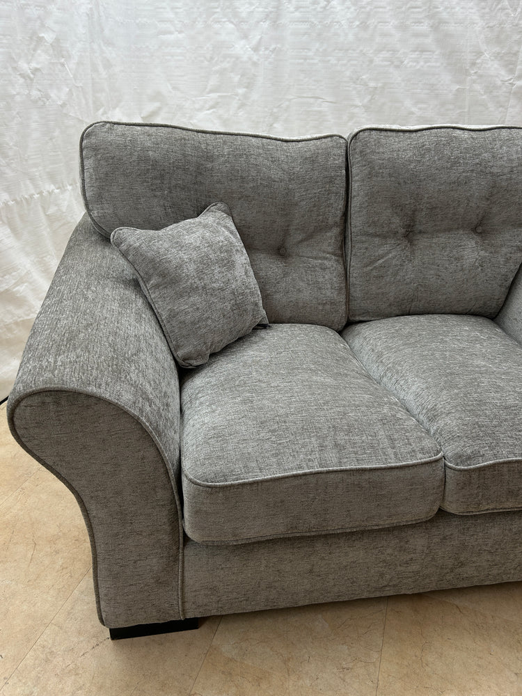 Ken Ex-Display Fabric Grey 2 Seater Sofa | EX017