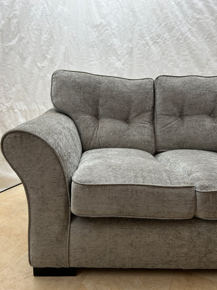 Ken Ex-Display Fabric Grey 2 Seater Sofa | EX017