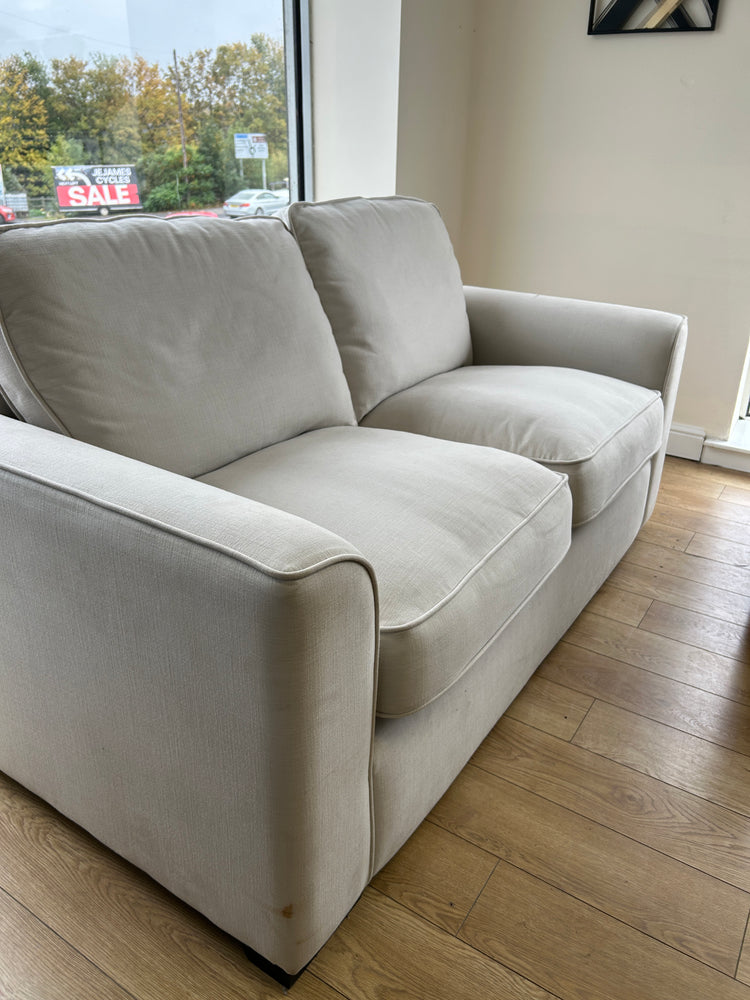 Ex-Display Rio Linen White 2 + 2 Seater Sofa Set