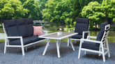 Signature Weave - Rattan 5 Seater Sofa Set Featuring Reclining Chairs | Kimm0354