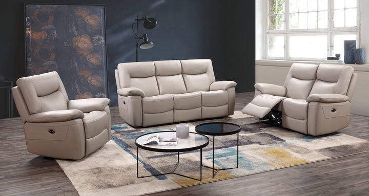 Lucia Leather Electric Recliner Sofa Collection | Exclusive