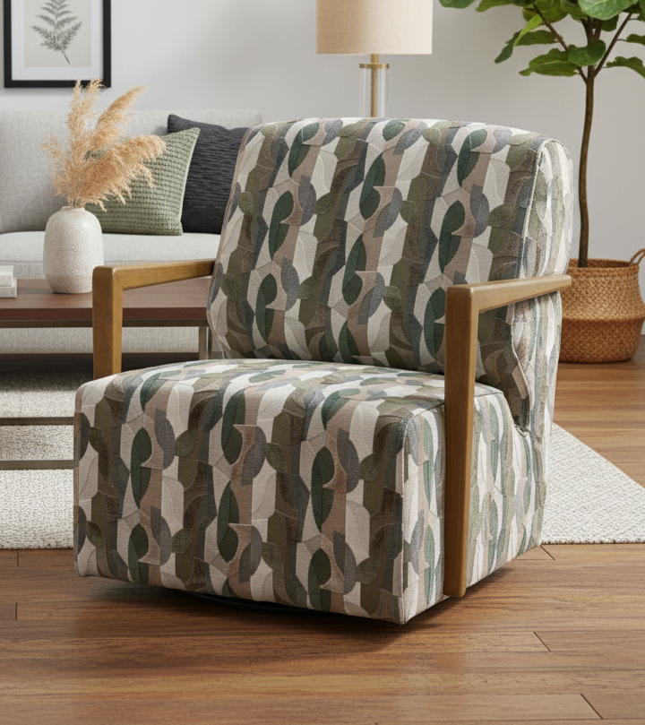 Luke Fabric Accent Chair | Buoyant Upholstery