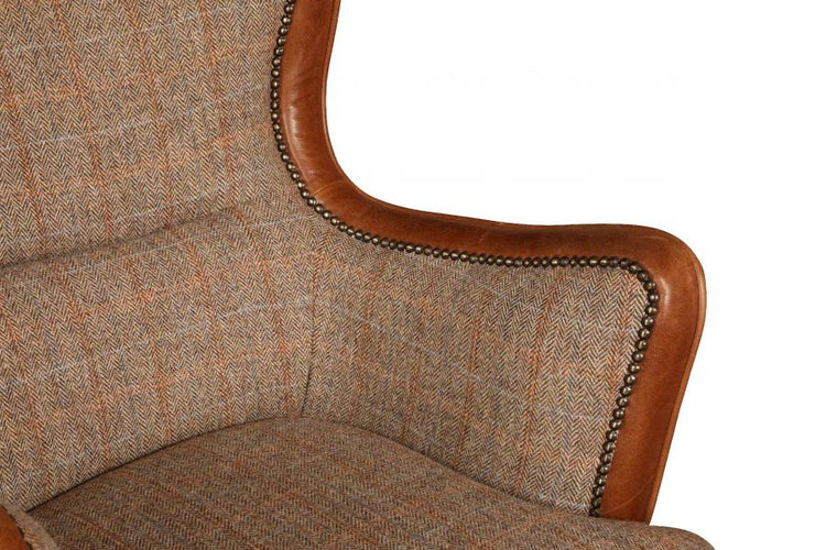 Ellis High Back Chair | Hunting Lodge | Vintage