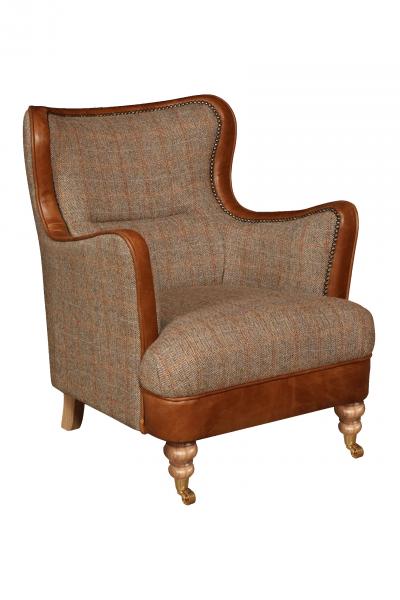 Ellis High Back Chair | Hunting Lodge | Vintage