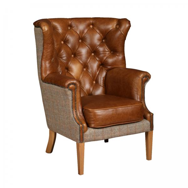 Winchester High Back Chair | Hunting Lodge | Vintage