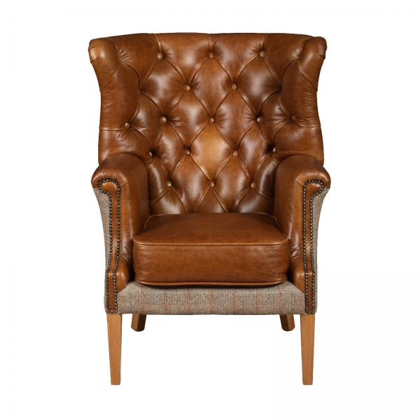 Winchester High Back Chair | Hunting Lodge | Vintage