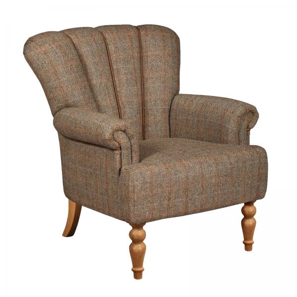 Lily Fabric Chair | Hunting Lodge | Vintage