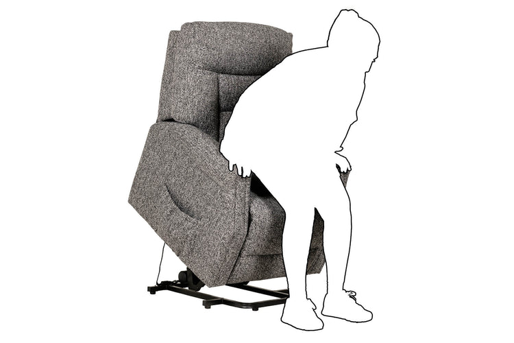 Prescot Fabric Dual Motor Lift and Rise Chair | VIDA Living