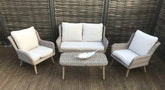 Signature Weave - Rattan Danielle 4 Seater Dining Sofa Set Danielle | Dani0158