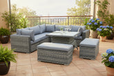 Rattan Richmond Dining Modular Corner Sofa Set | Rich953G